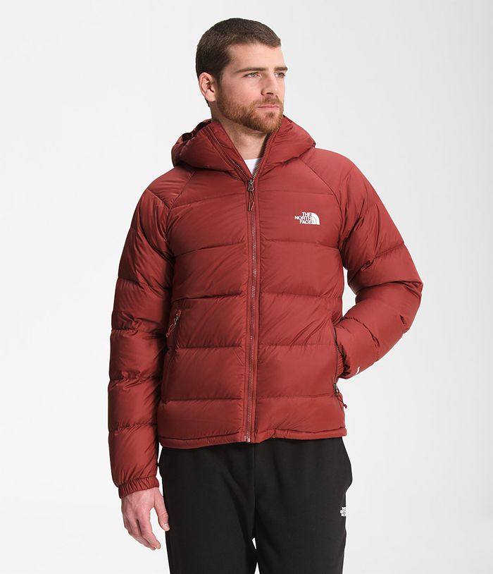 Plumifero The North Face Hombre Hydrenalite Down Sudadera Con Capucha - Colombia TQMPHR047 - Rojas Oscuro